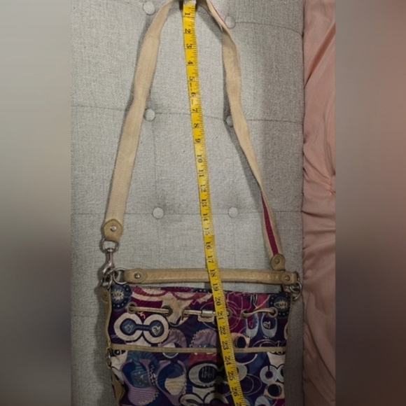 Coach - Poppy C Signature Multicolor Women's Bag - Picture 7 of 7